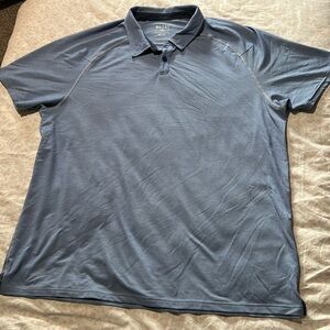 Rhone Casual Golf Polo Shirt Men's Size XXL Blue